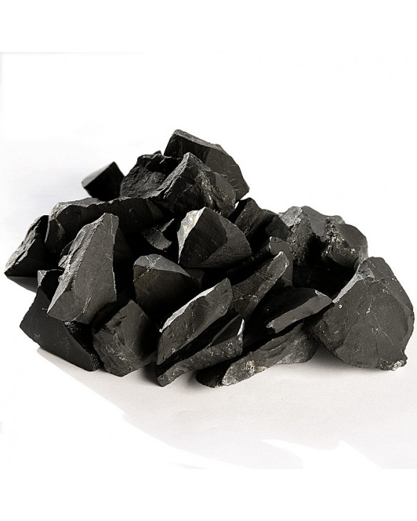 SHUNGITE CONCASSEE GROS - Purification de réserve d'eau