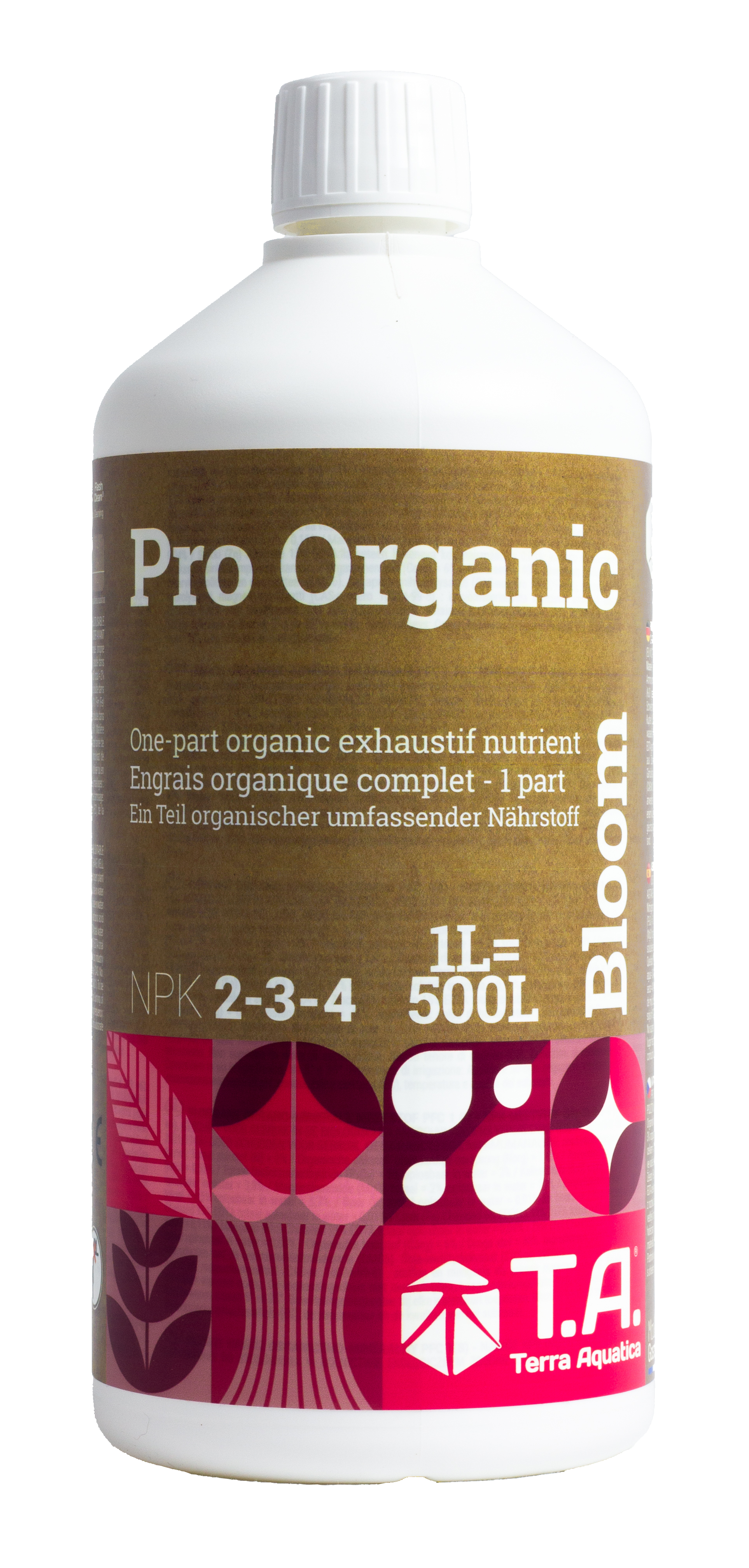 Pro Organic BLOOM - Engrais organique liquide pour la floraison
