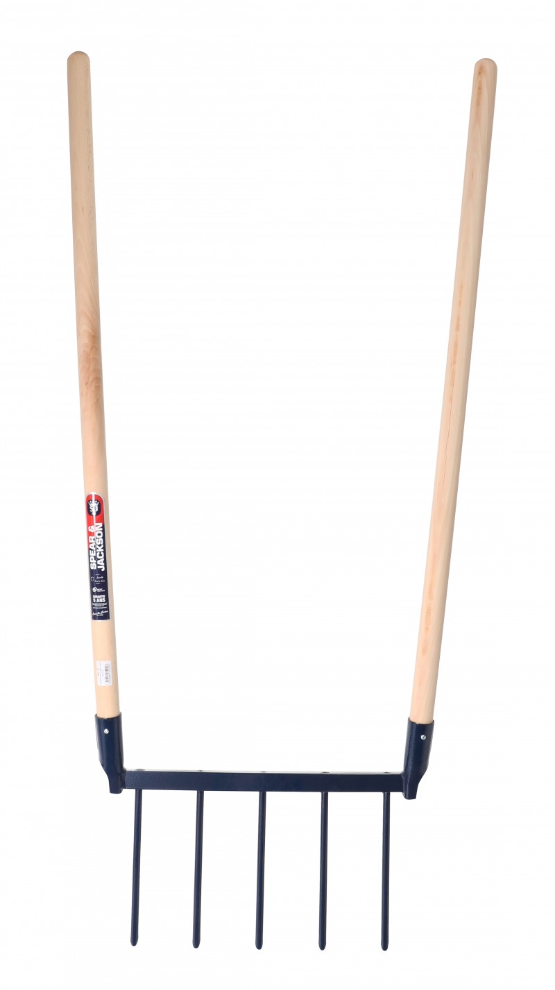 Eco Biofourche 5 Dents Manche en Bois