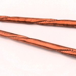 Tube VORTEX en Cuivre Spiralé